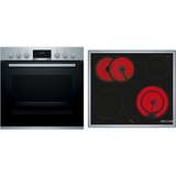 Bosch HEA533BS2, Jeu de cuisinière Acier inoxydable