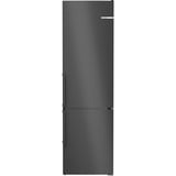 Bosch Serie 4 KGN39VXBT réfrigérateur-congélateur Autoportante 363 L B Noir, Combination Réfrigérateur / congélateur Acier inoxydable (foncé), 363 L, SN-T, 10 kg/24h, B, Nouvelle zone compartiment, Noir