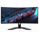 GIGABYTE  34" Moniteur UltraWide gaming incurvé  Noir (Mat)