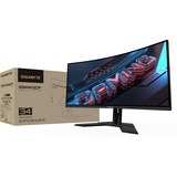 GIGABYTE  34" Moniteur UltraWide gaming incurvé  Noir (Mat)