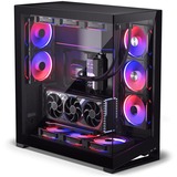 Phanteks  boîtier big tower Noir | 2x USB-A | 1x USB-C | RGB | Window