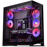 Phanteks  boîtier big tower Noir | 2x USB-A | 1x USB-C | RGB | Window