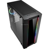 Sharkoon ELITE SHARK CA200G boîtier big tower Noir | 4x USB-A | RGB | Verre Trempé