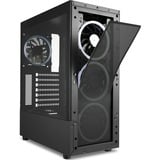 Sharkoon TK5M RGB boîtier midi tower Noir | 3x USB-A | Window