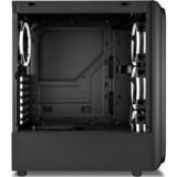 Sharkoon TK5M RGB boîtier midi tower Noir | 3x USB-A | Window