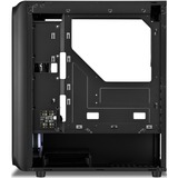 Sharkoon TK5M RGB boîtier midi tower Noir | 3x USB-A | Window