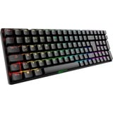 Sharkoon clavier gaming Noir, Layout DE, Gateron Brown