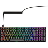 Sharkoon clavier gaming Noir, Layout DE, Gateron Brown