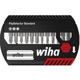 Wiha 39040, Set d'embouts de vissage Noir/Rouge