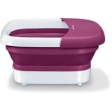 Beurer 63850, Bains de pieds Blanc/Framboise