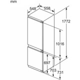 Bosch KIN86ADD0, Combination Réfrigérateur / congélateur 