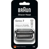 Braun Series 7 73s Tête de rasage Argent, Tête de rasage, 1 tête(s), Argent, 18 mois, Allemagne, Braun