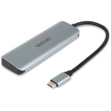 DICOTA D32061, Hub USB Argent