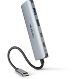 DICOTA D32061, Hub USB Argent