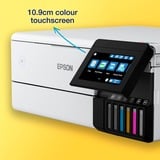 Epson EcoTank ET-8500, Imprimante multifonction Gris/Noir, Jet d'encre, Impression couleur, 5760 x 1440 DPI, A4, Impression directe, Blanc