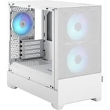 Fractal Design Pop Mini Air RGB boîtier midi tower Blanc | 2x USB-A | RGB | Verre Trempé