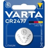 VARTA CR 2477 Batterie à usage unique Lithium Batterie à usage unique, Lithium, 3 V, 1 pièce(s), Argent, 13 g