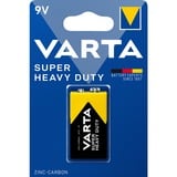 VARTA Superlife 9V Batterie à usage unique Zinc-Carbone Batterie à usage unique, 9V, Zinc-Carbone, 9 V, 1 pièce(s), 48,5 mm