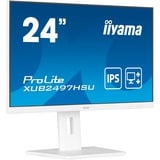 iiyama  23.8" Moniteur  Blanc (mat)