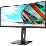 AOC CU34P2A 34" Moniteur UltraWide incurvé  Noir, 2x HDMI, 1x DisplayPort, 4x USB-A 3.2 (5 Gbit/s)