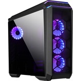 Chieftec  boîtier midi tower Noir | 2x USB-A | 1x USB-C | RGB | Verre Trempé