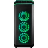 Chieftec  boîtier midi tower Noir | 2x USB-A | 1x USB-C | RGB | Verre Trempé