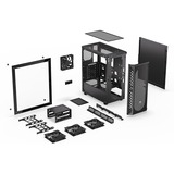 ENDORFY  boîtier midi tower Noir | 2x USB-A | Window