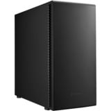 SilverStone SETA Q1 Midi Tower Bleu, boîtier pc Noir | 2x USB-A | 1x USB-C