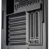 SilverStone SETA Q1 Midi Tower Bleu, boîtier pc Noir | 2x USB-A | 1x USB-C