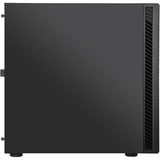 SilverStone SETA Q1 Midi Tower Bleu, boîtier pc Noir | 2x USB-A | 1x USB-C