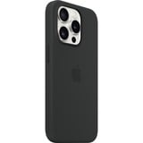 Apple Coque en silicone avec MagSafe pour iPhone 15 Pro, Housse smartphone Noir