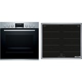 Bosch HEA578BS1, Jeu de cuisinière Acier inoxydable