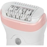 Braun 7500435225151, Appareil à épiler Blanc/Rose