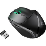 Sharkoon OfficePal M25W, Souris Noir, 400 - 4000 DPI, RGB, 2,4 GHz / USB