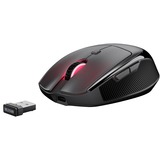 Sharkoon OfficePal M25W, Souris Noir, 400 - 4000 DPI, RGB, 2,4 GHz / USB