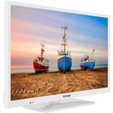 Telefunken  24" TV LED Blanc