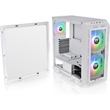 Thermaltake View 300 MX boîtier midi tower Blanc | 2x USB-A | 1x USB-C | RGB | Verre Trempé