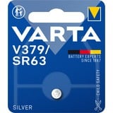 VARTA -V379 Piles domestiques, Batterie Batterie à usage unique, SR63, Argent-Oxide (S), 1,55 V, 1 pièce(s), 15 mAh