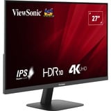 ViewSonic  27" 4K UHD Moniteur  Noir (Mat)