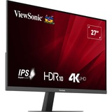 ViewSonic  27" 4K UHD Moniteur  Noir (Mat)