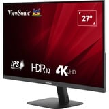 ViewSonic  27" 4K UHD Moniteur  Noir (Mat)