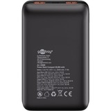 goobay 65869, Batterie portable Noir