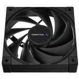 DeepCool FK120, Ventilateur de boîtier Noir, Connecteur de ventilateur PWM à 4 broches