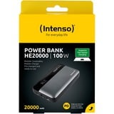 Intenso HE20000, 7350050, Batterie portable Gris/Noir