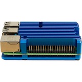 Inter-Tech 88887360 accessoire pour carte de développent Emplacement Bleu, boîtier Bleu | Emplacement | Raspberry Pi | Raspberry Pi | Bleu | Aluminium | 86 mm