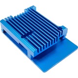 Inter-Tech 88887360 accessoire pour carte de développent Emplacement Bleu, boîtier Bleu | Emplacement | Raspberry Pi | Raspberry Pi | Bleu | Aluminium | 86 mm