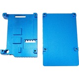 Inter-Tech 88887360 accessoire pour carte de développent Emplacement Bleu, boîtier Bleu | Emplacement | Raspberry Pi | Raspberry Pi | Bleu | Aluminium | 86 mm