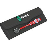 Wera VDE Stainless 17 extra slim 1, 05006631001, Tournevis Rouge/Bleu