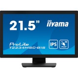 iiyama  21.5" Moniteur tactile  Noir (Mat)