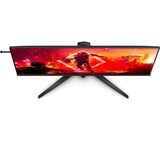 AOC AGON AG405UXC 40" Moniteur gaming  Noir, 2x HDMI, DisplayPort, USB-A, USB-C, DisplayHDR 400, 144Hz